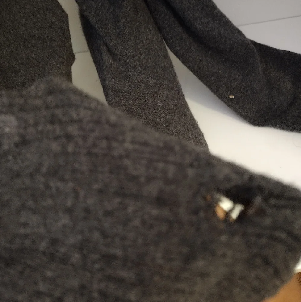 Zara Over the Knee Grey Boots - Picture 3 of 6